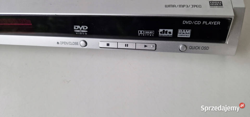Odtwarzacz DCD Panasonic DVDS29 CD MP3 Międzychód