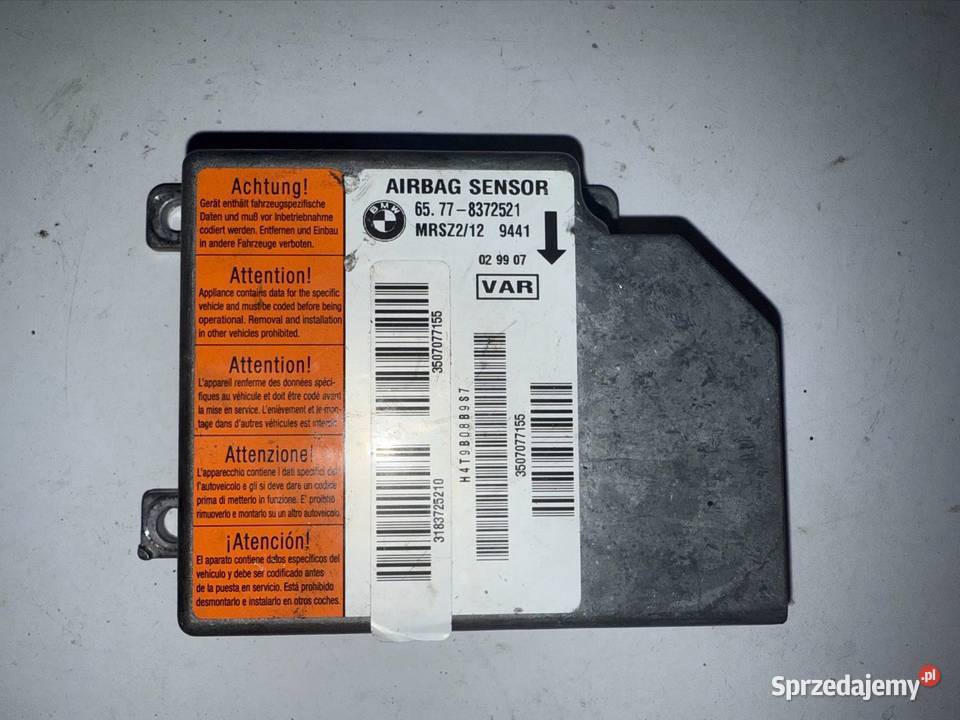 Moduł sensor airbag BMW e38 osobowe