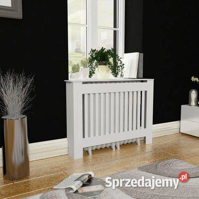 vidaXL Biała osłona na kaloryfer płyta MDF 112 Warszawa
