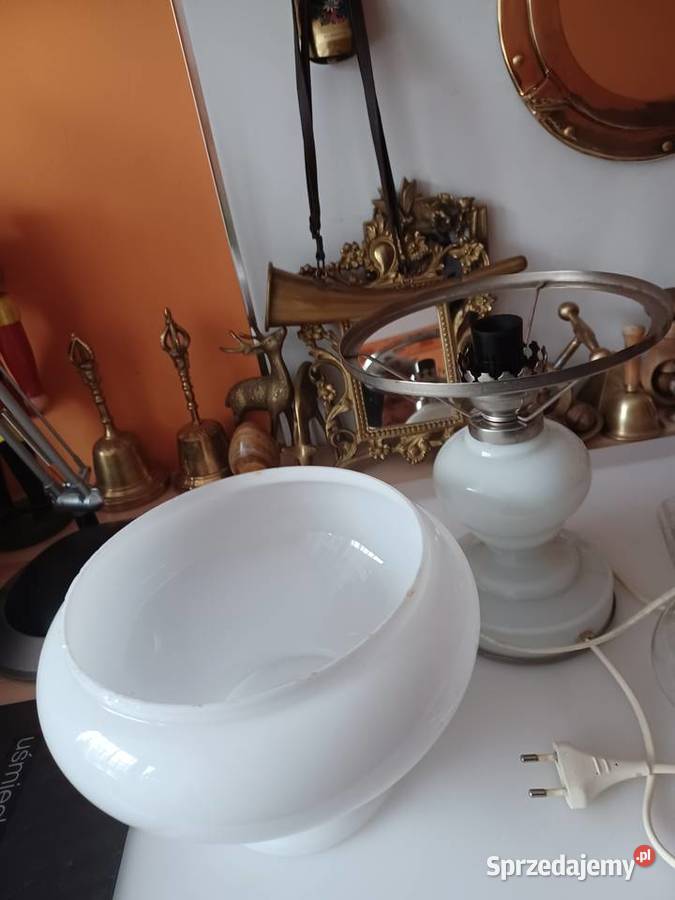 Piękna lampa stołowa z czasów PRL Poznań sprzedam