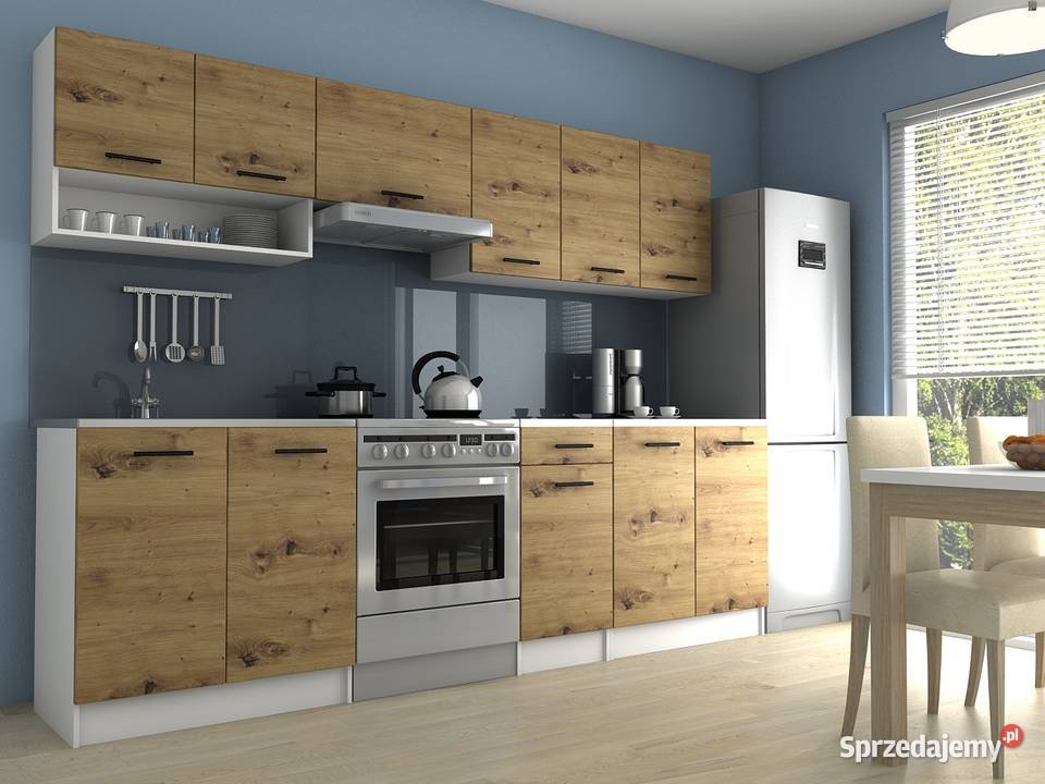 Kuchnia LUIZA II 26 m biały dąb artisan Brody