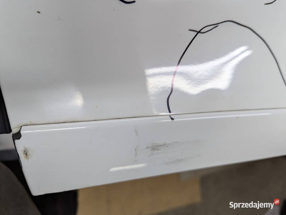 DRZWI PRZÓD PRZEDNIE LEWE B4B4 CANDY WHITE VW Białystok