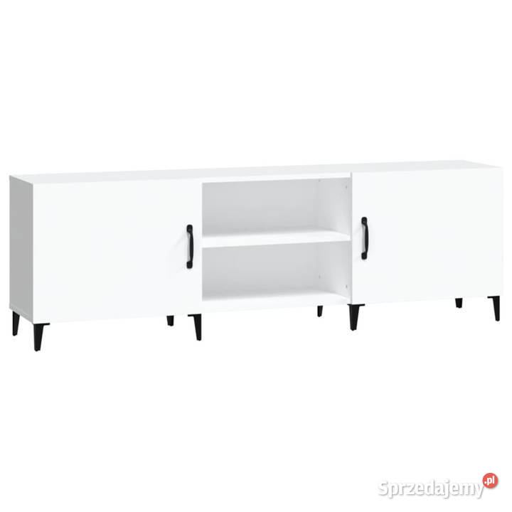 Szafka pod TV biała 150x30x50 materiał Warszawa