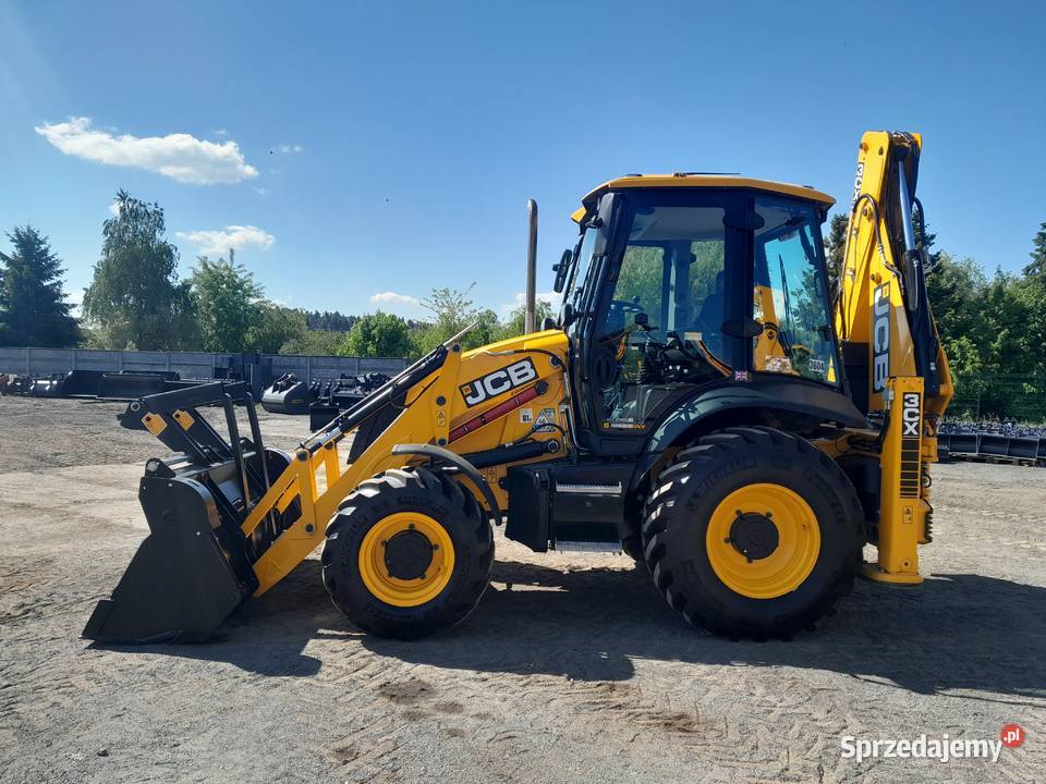 JCB 3CX 2024R 245 MTH KOPARKOŁADOWARKA Koparko ładowarki Maszyny budowlane wielkopolskie Krotoszyn