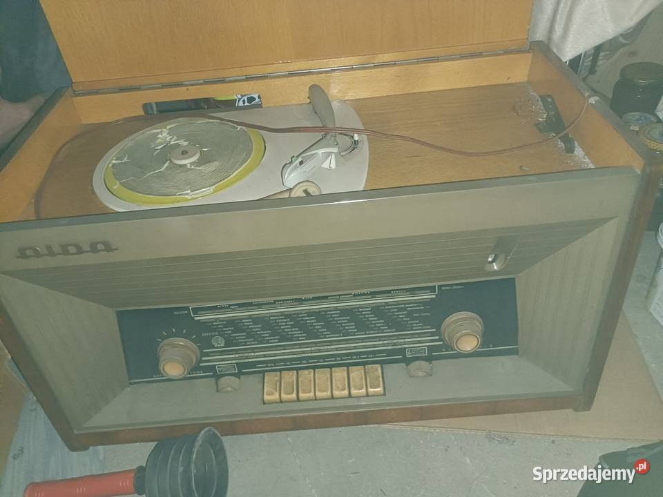 Radio z gramofonem AIDA 3201 z lat 60tych PRL sprzedam