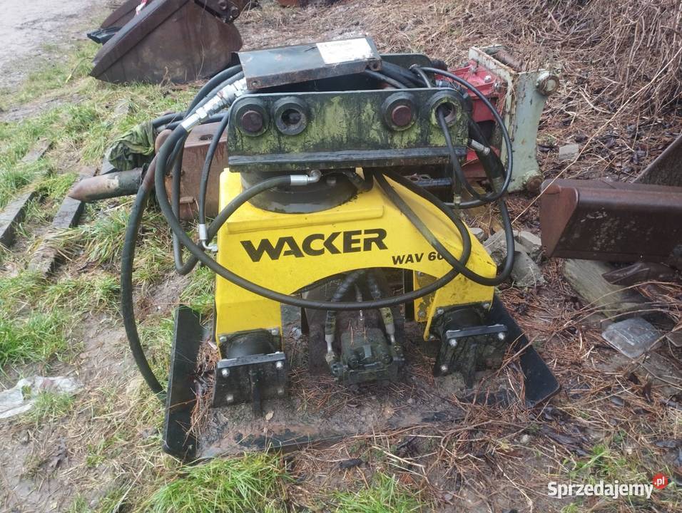 Zagęszczarka hydrauliczna Wacker obrotnica Rotor Kielce sprzedam