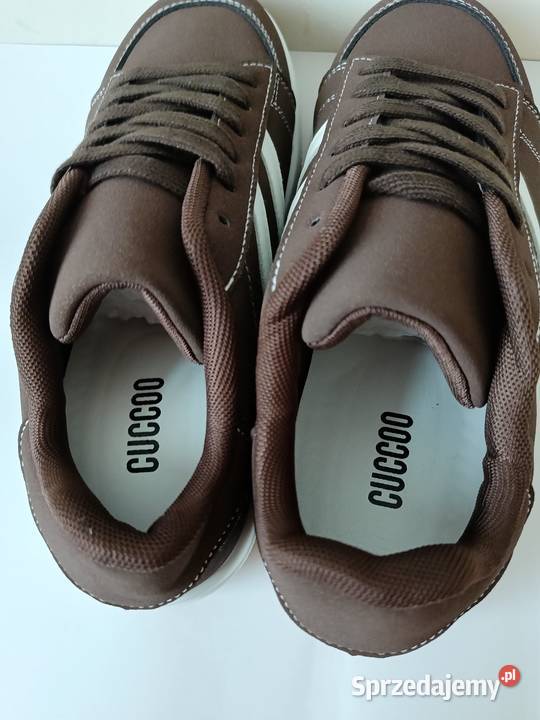 Sneakersy damskie brązowe rozmiar 40 wkładka 26 sprzedam