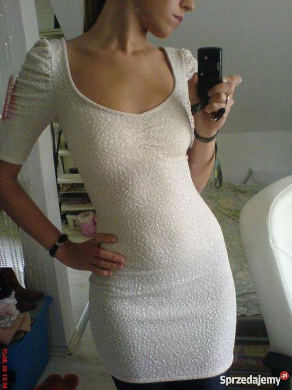 Sukienka Ania Mucha Brokat 36 Nowa