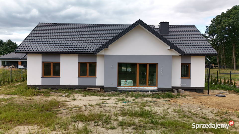 Bezpośrednio bez PCC Nowy dom 180 m pompą ciepła 1106m2 mazowieckie Leoncin
