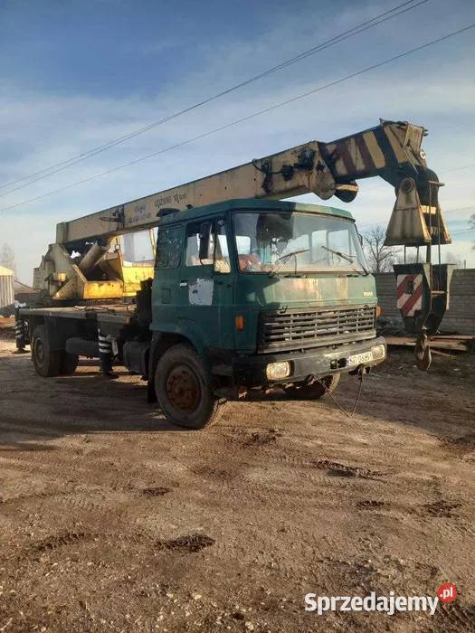 Żuraw Samochodowy dźwig Liaz 10 Ton Kruszyn