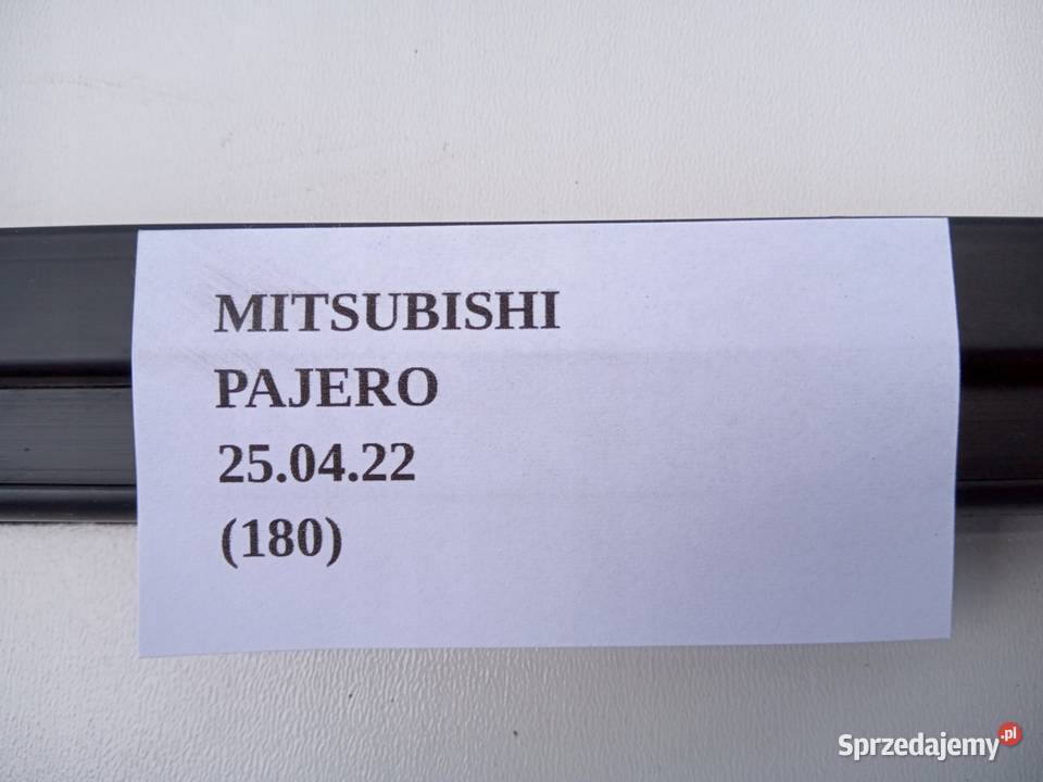 USZCZELKA SZYBY DRZWI MITSUBISHI PAJERO SPORT II