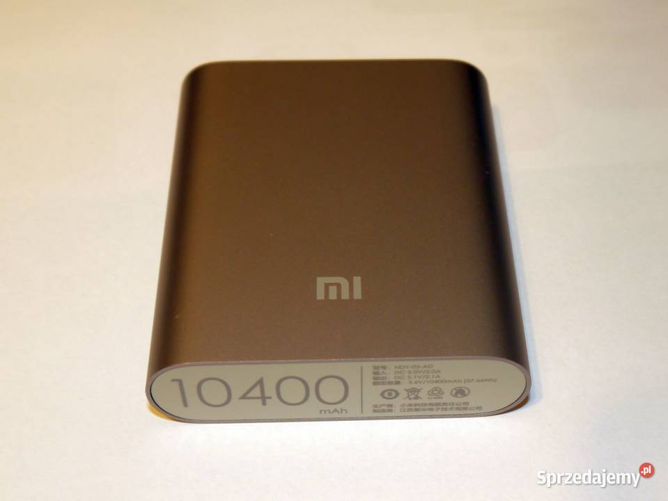 Powerbank Mi Xiaomi 10400 mAh komplet etui Gdańsk