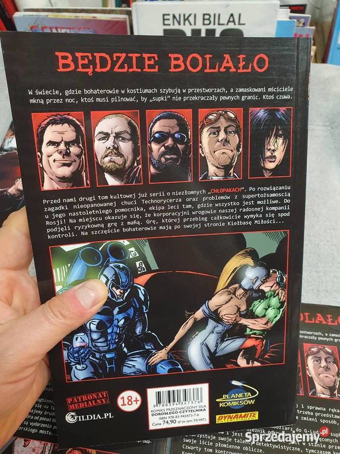 Chłopaki The Boys zestaw 4 komiksów sprzedam