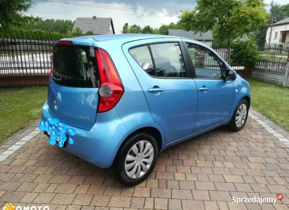 Opel Agila Enjoy 10 Benzyna 2009 r manualna Kielce