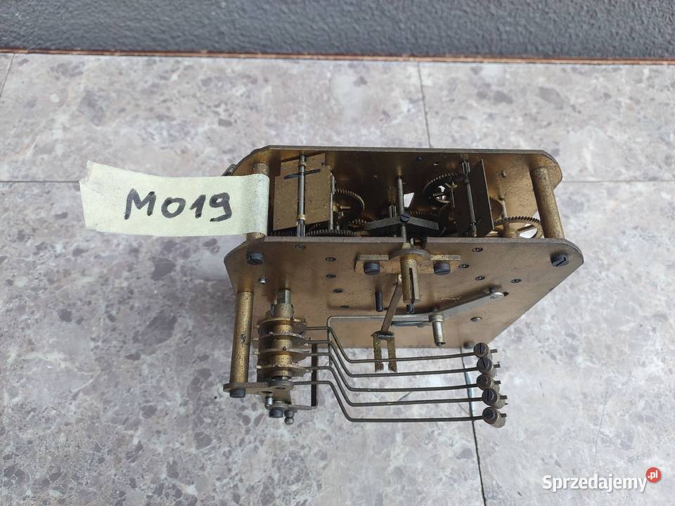 M019 Mechanizm starego zegara kwadransowy pomorskie Tczew sprzedam