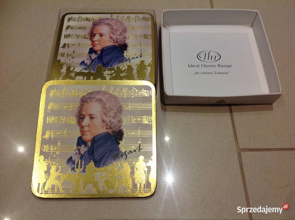 Podkładki Korkowe MOZART Pod Kubek 4