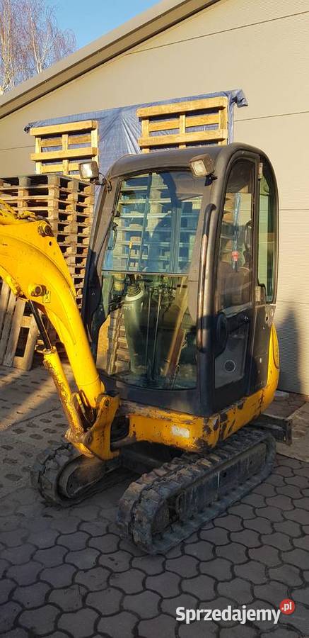 Mini koparka JCB 8016 laweta Kudrowice