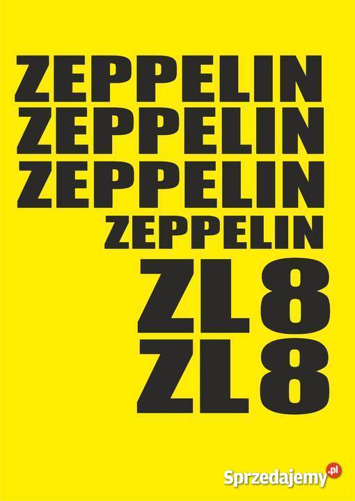 naklejki zeppelin zl 8 Jeżewo sprzedam