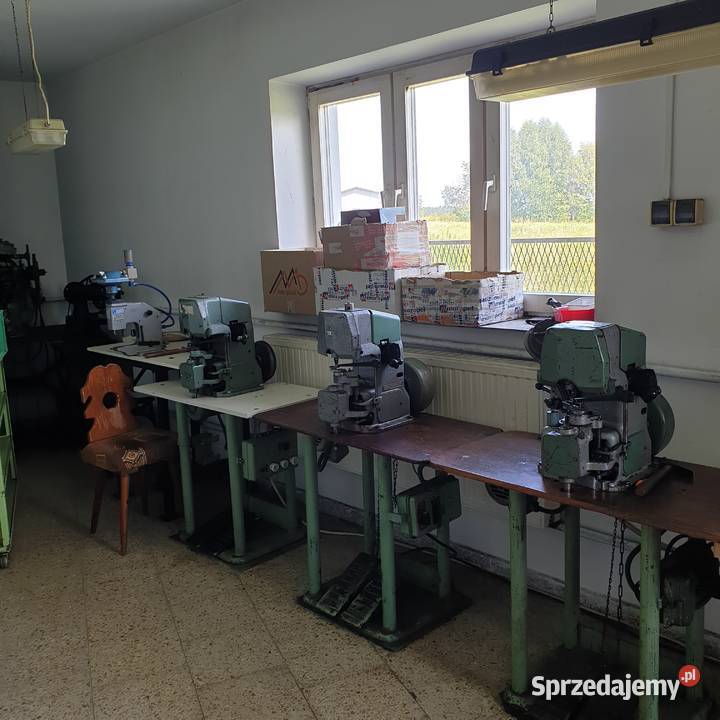 Maszyny obuwnicze sprzedam