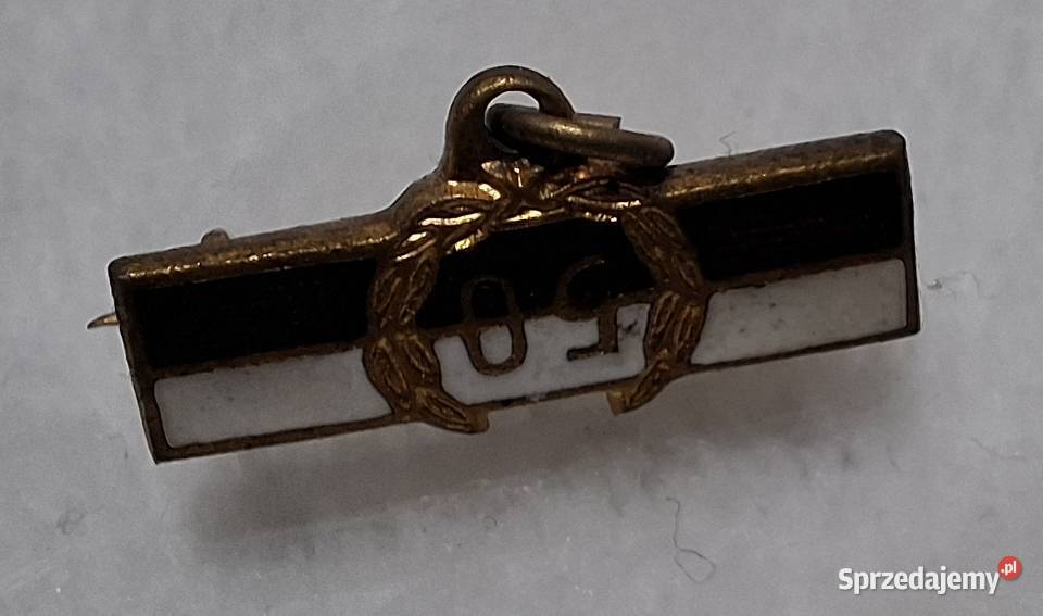Odznaka PCK 50 długoletnią pracę 1919 1969 22mm Pozostałe Czeladź