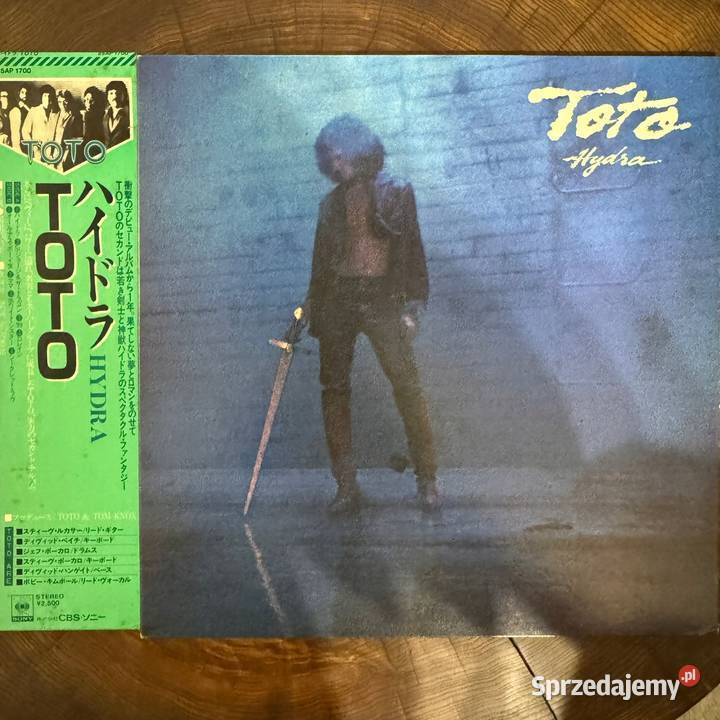 Toto Hydra EXEX Japan Obi LP 1979 CbsSony 25AP rock