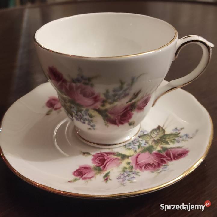 Duchesangielska porcelana kostna filiżanka ze Porcelana i szkło