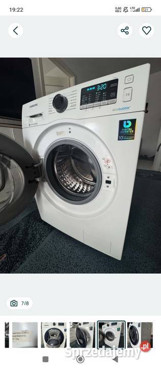 Pralka Samsung Eco bubble 7 1200obr A Digital