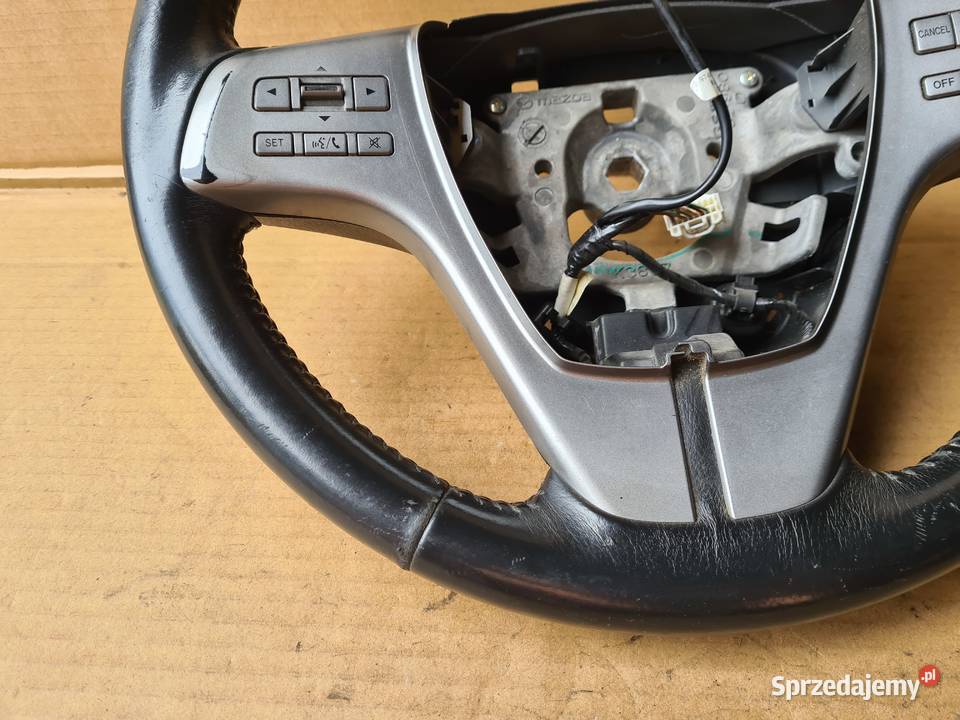 Mazda 6 GH kierownica skóra ŁADNA skórzana Legnica