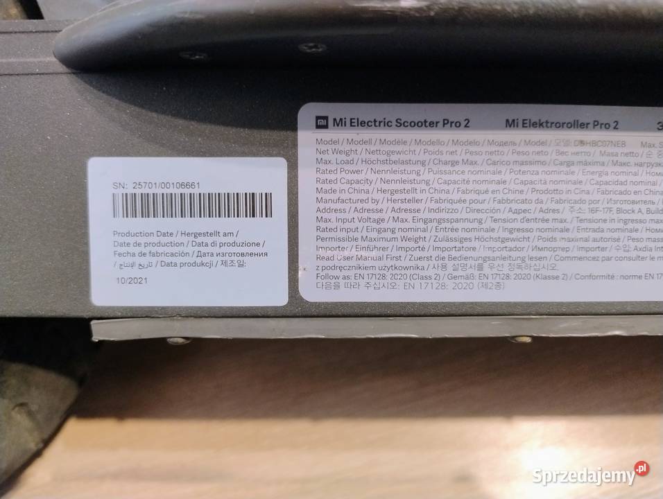 Hulajnoga elektryczna Xiaomi Pro 2 Szczecin