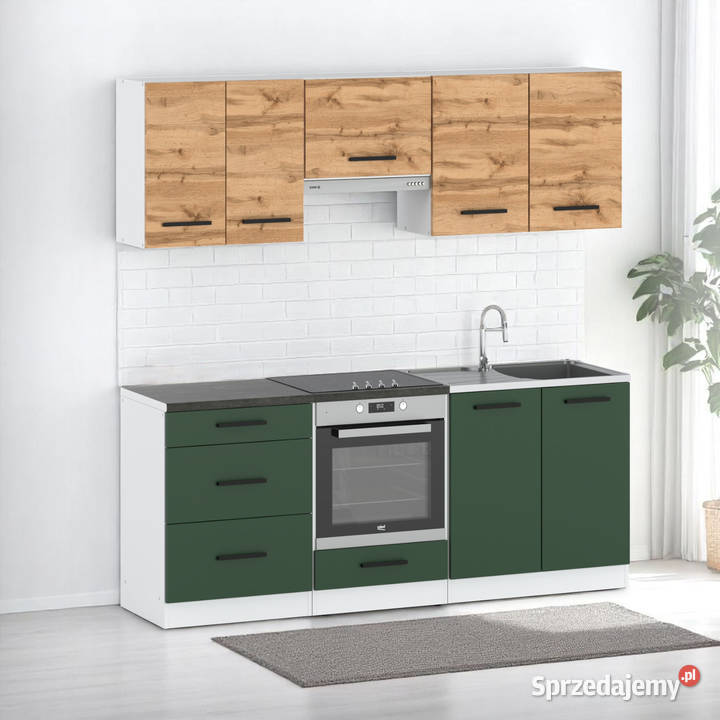 Kuchnia Nowoczesna Z Blatem Modułowa Mała 20m