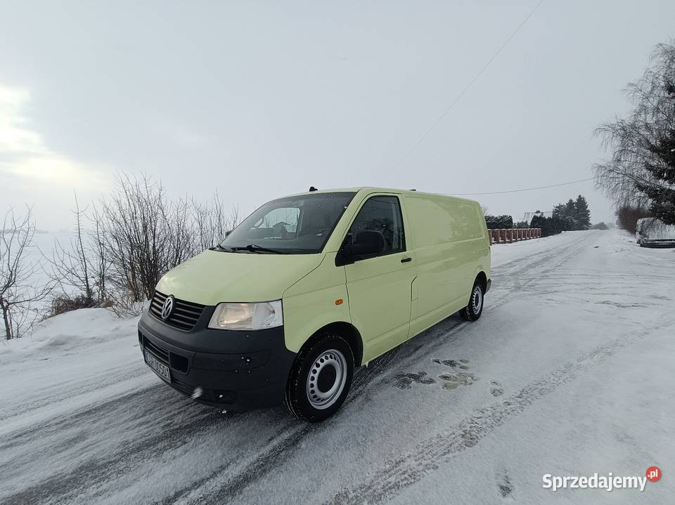Sprzedam Volkswagen T5 LONG 25TDI Bursztynowo