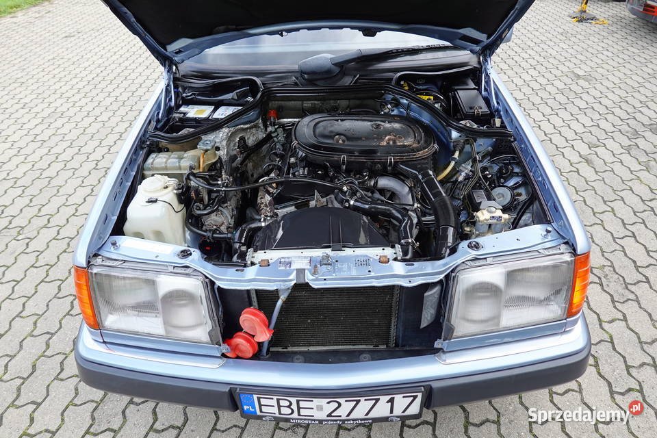 Mercedes W124 200E Webasto El fotel kierowcy