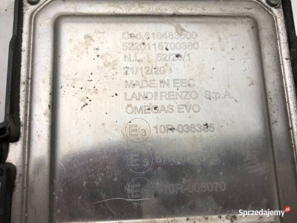 KOMPUTER DO GAZU LPG 616483000 STEROWNIK GAZU sprzedam