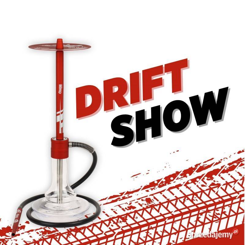 Oduman Smoke Drift Fajka Wodna Shisha Hookah RED Łódź sprzedam