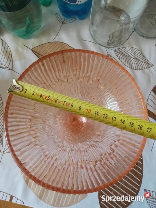 Szkło Ząbkowice owocarka patera JS Drost Legnica