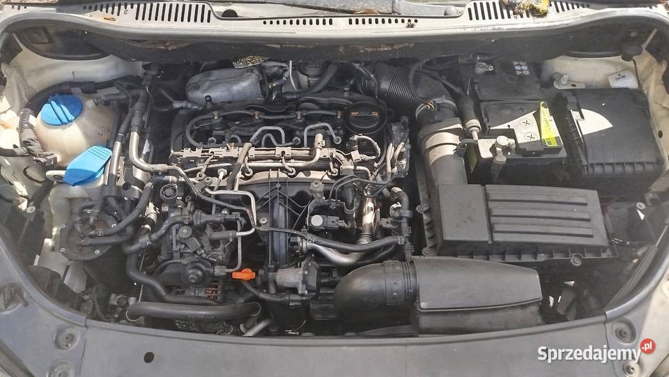 Touran 1T3 20 TDI uszkodzony dolnośląskie Zgorzelec sprzedam