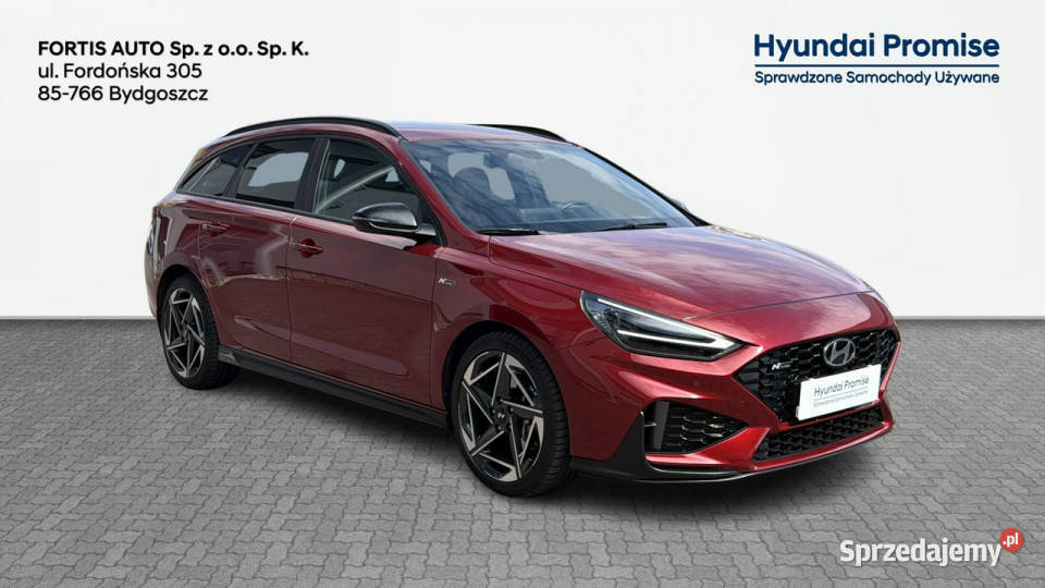 Hyundai i30 NLine 15 TGDi 48V 140 Salon Pakiet czujnik zmierzchu Bydgoszcz