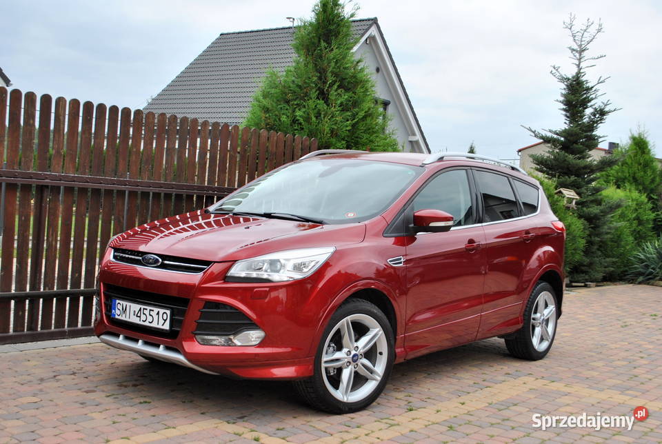 Ford Kuga II 2015r INDIVIDUAL Xenon Skóra Alu 19 Samochody osobowe Orzesze