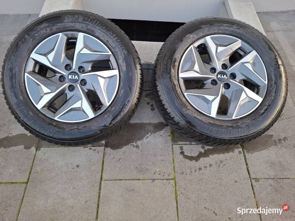 Oryginalne felgi i opony zimowe 17 Kia Sorento Prokowo sprzedam