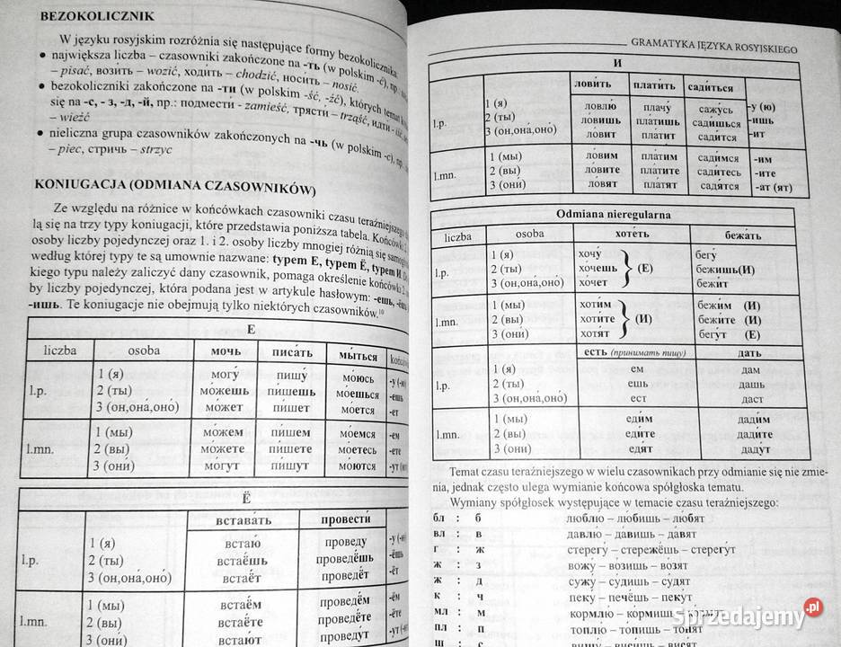 Gramatyka języka rosyjskiego Julia Piskorska sprzedam