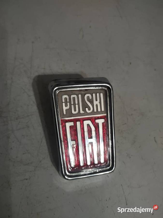 FIAT 125 P EMBLEMAT ZNACZEK ZABYTKOWY FABR Lublin
