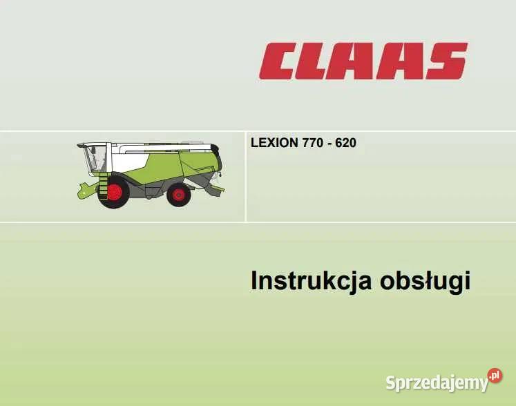 Instrukcja obsługi LEXION 620770