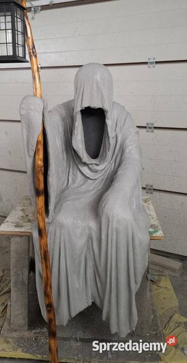 Figury cementowe ozdoby ogrodowe duchy duszki Środa Śląska
