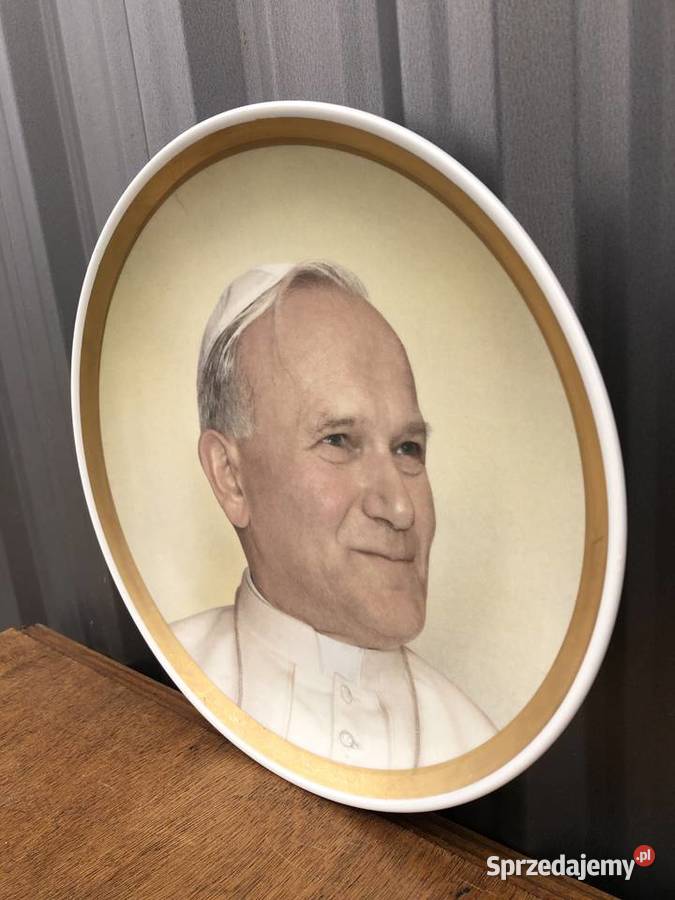 Jan Paweł II talerz