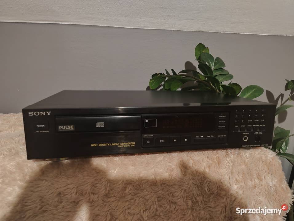 Odtwarzacz CD Sony cdp 395 z pilotem Trzebuska