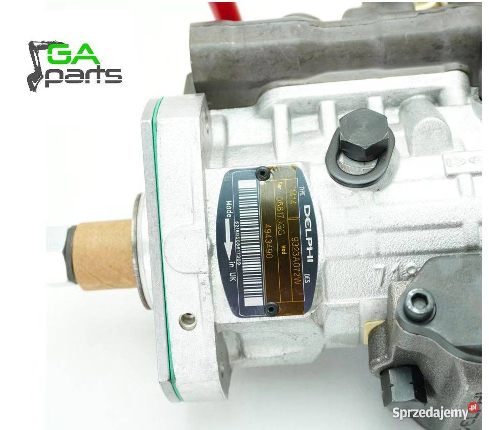 POMPA WTRYSKOWA PALIWA CUMMINS 4943490 DELPHI Części do maszyn budowlanych Olsztyn sprzedam