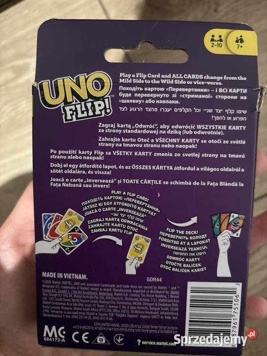 Gra karciana UNO FLIP Buk