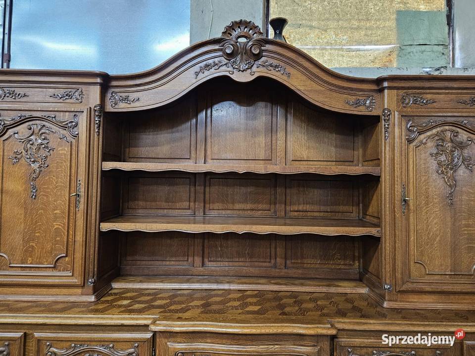 Piękny duży francuski kredens Ludwikowski 4