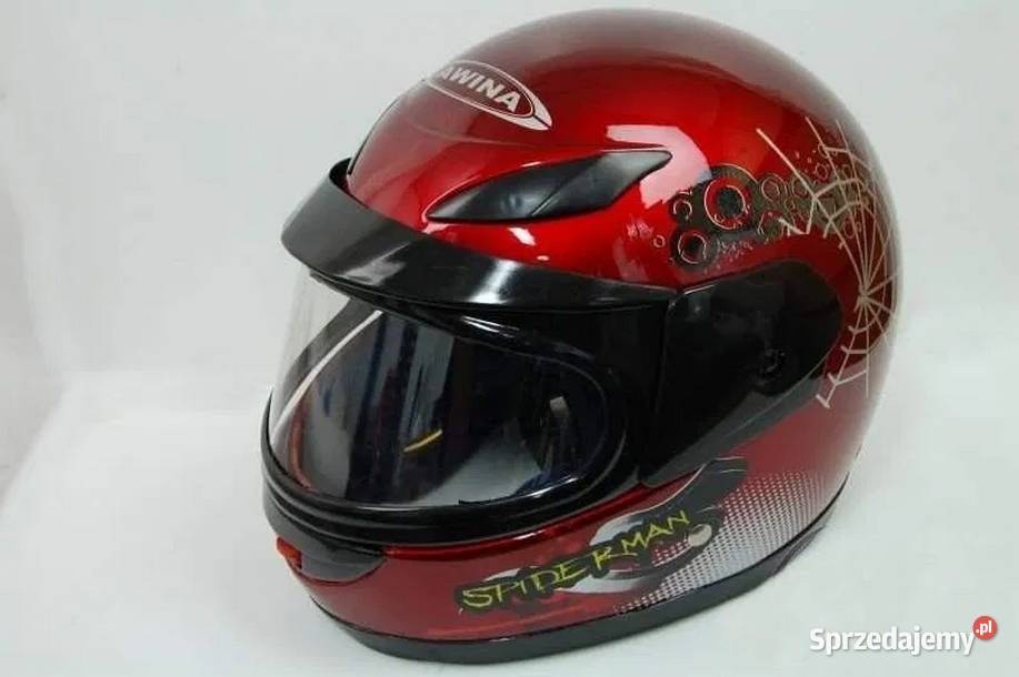 N75 Prezent kask dziecięcy Spiderman z wzorem 3 sprzedam