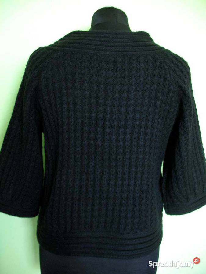 Sweter rozpinany krótki 40 L biust 96 Akryl mazowieckie Siedlce